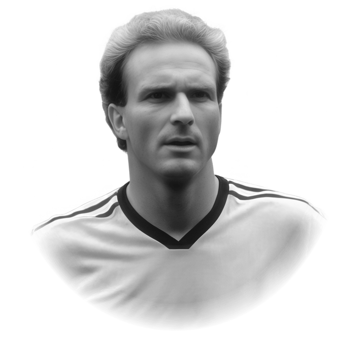 Karl-Heinz Rummenigge 1982 portrait